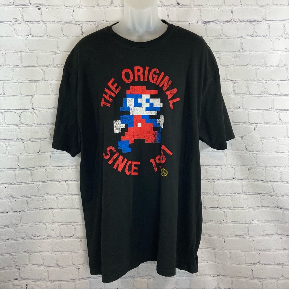 Rock Me Super Mario 1981 T-Shirt, Size 3XL